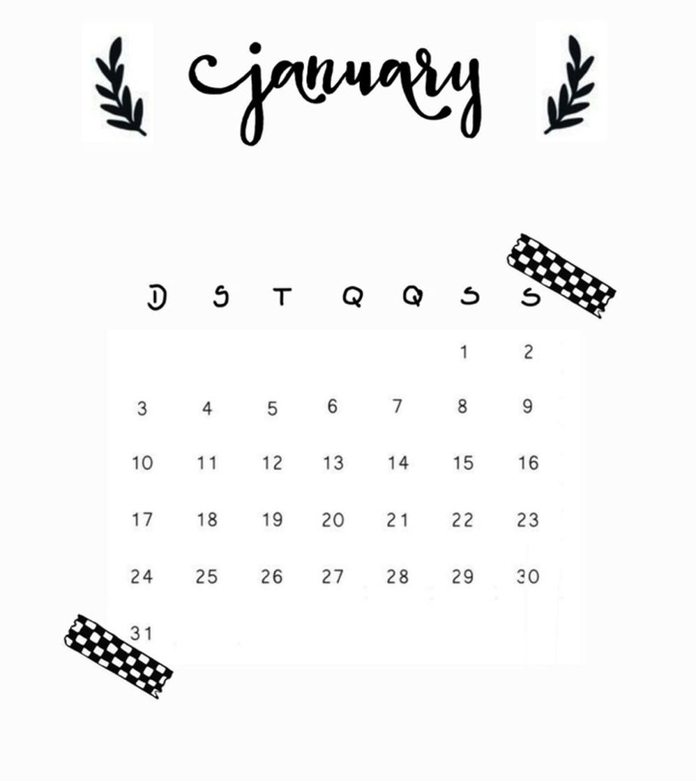 Calendário 2021