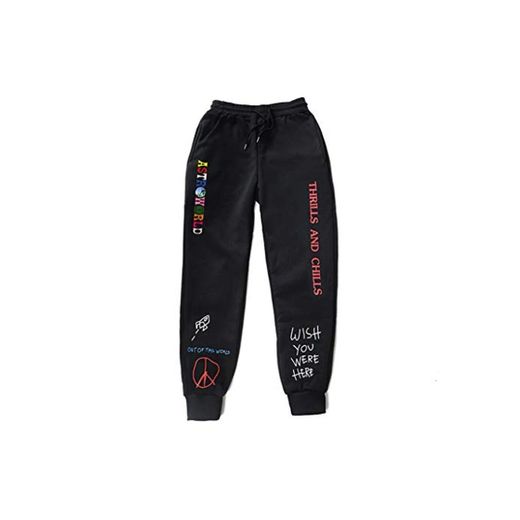 Travis Scott ASTROWORLD - Pantalones de Deporte para Hombre