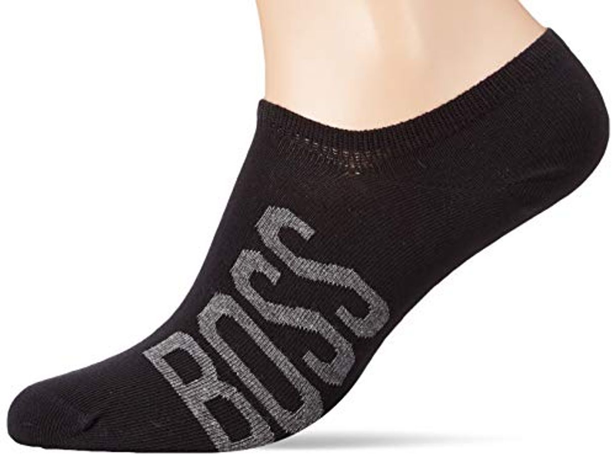 BOSS As Low Cut CC Calcetines, Negro