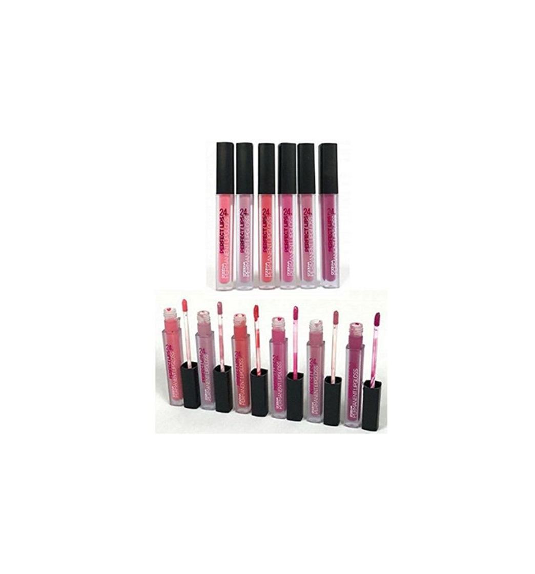 Belleza 1 GLOSS Perfect Labios Mantener 24h Labios Rosa Beaute maquil Situación