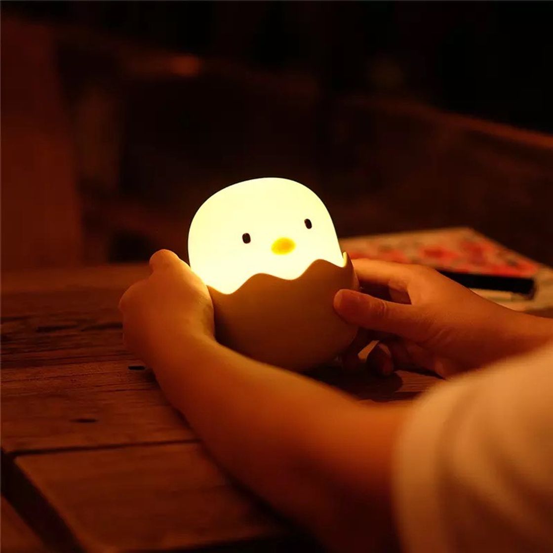 Products LED Night Light Egg Chick Shape