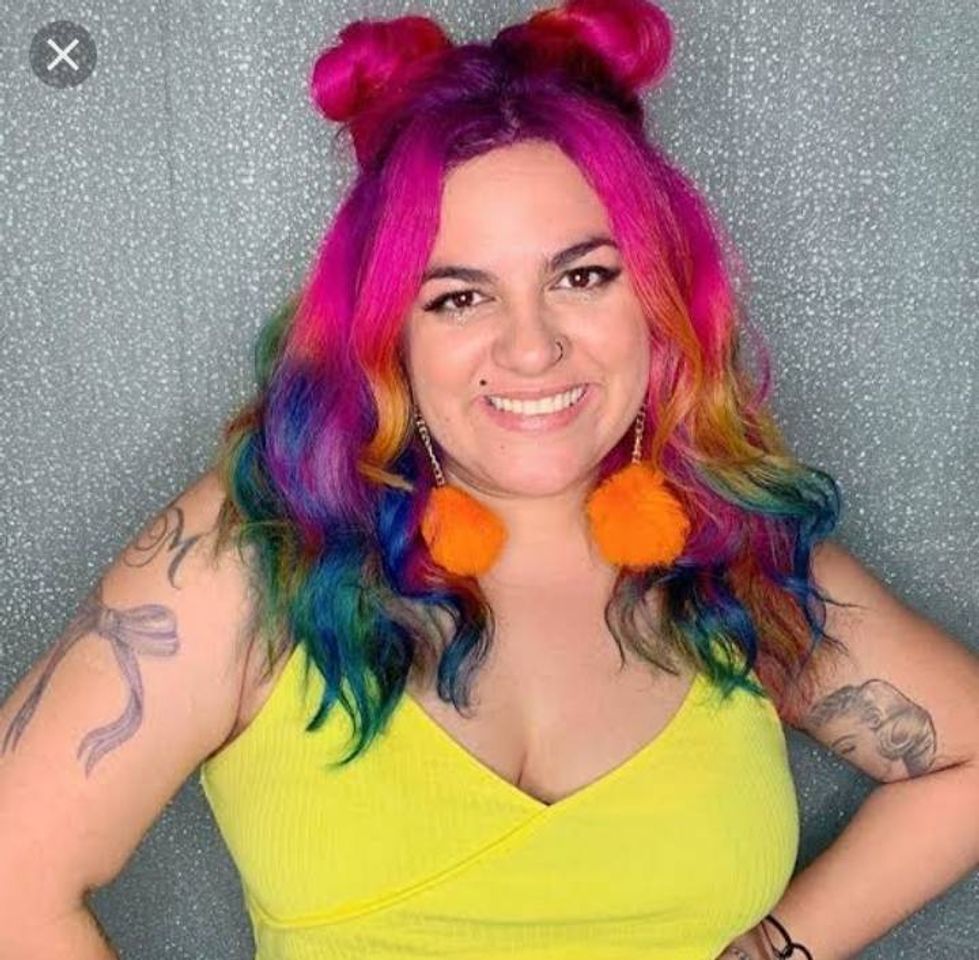 Moda Rainbow Hair