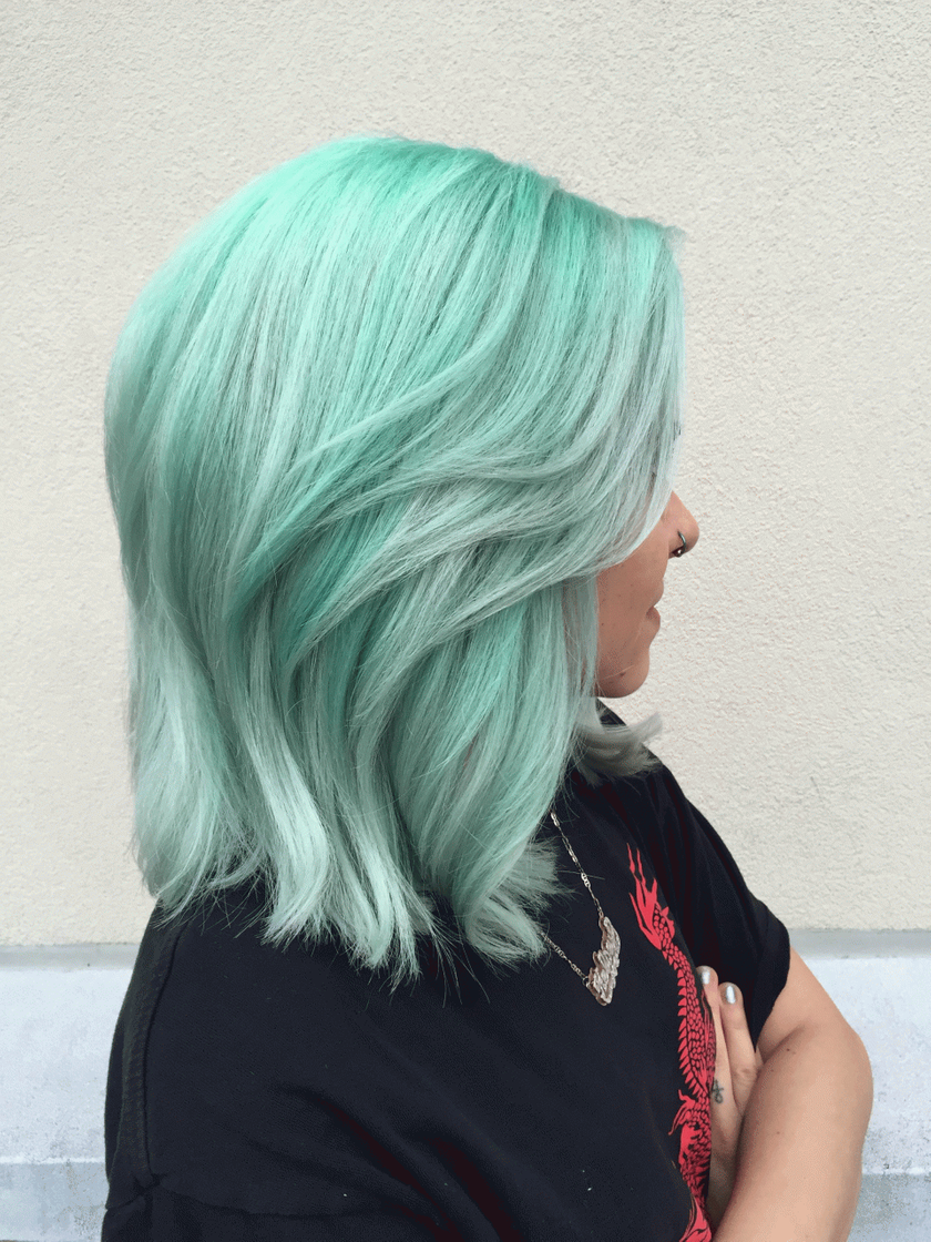 Moda Mint Hair