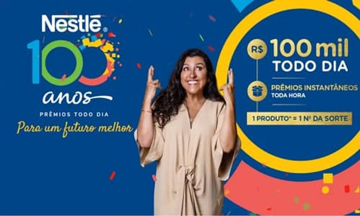 Moda Promoção Nestlé 100 anos