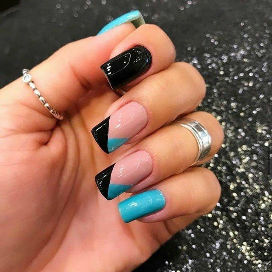 Social Blue black