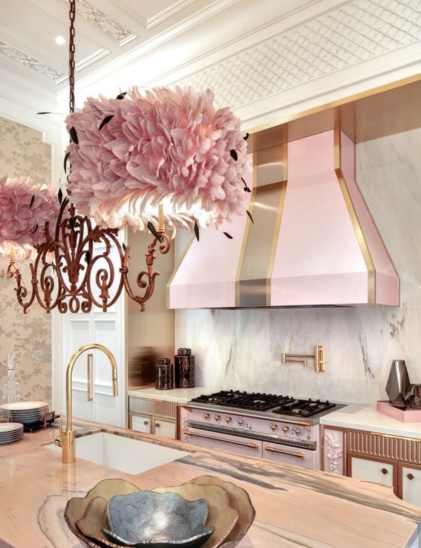 Fashion Pink Kitchen 