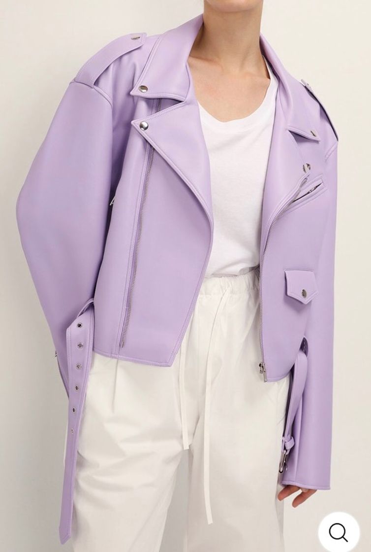 Social Purple Biker Jacket