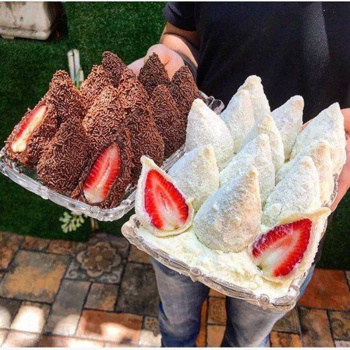 Fashion Coxinha de brigadeiro 🤤🍓