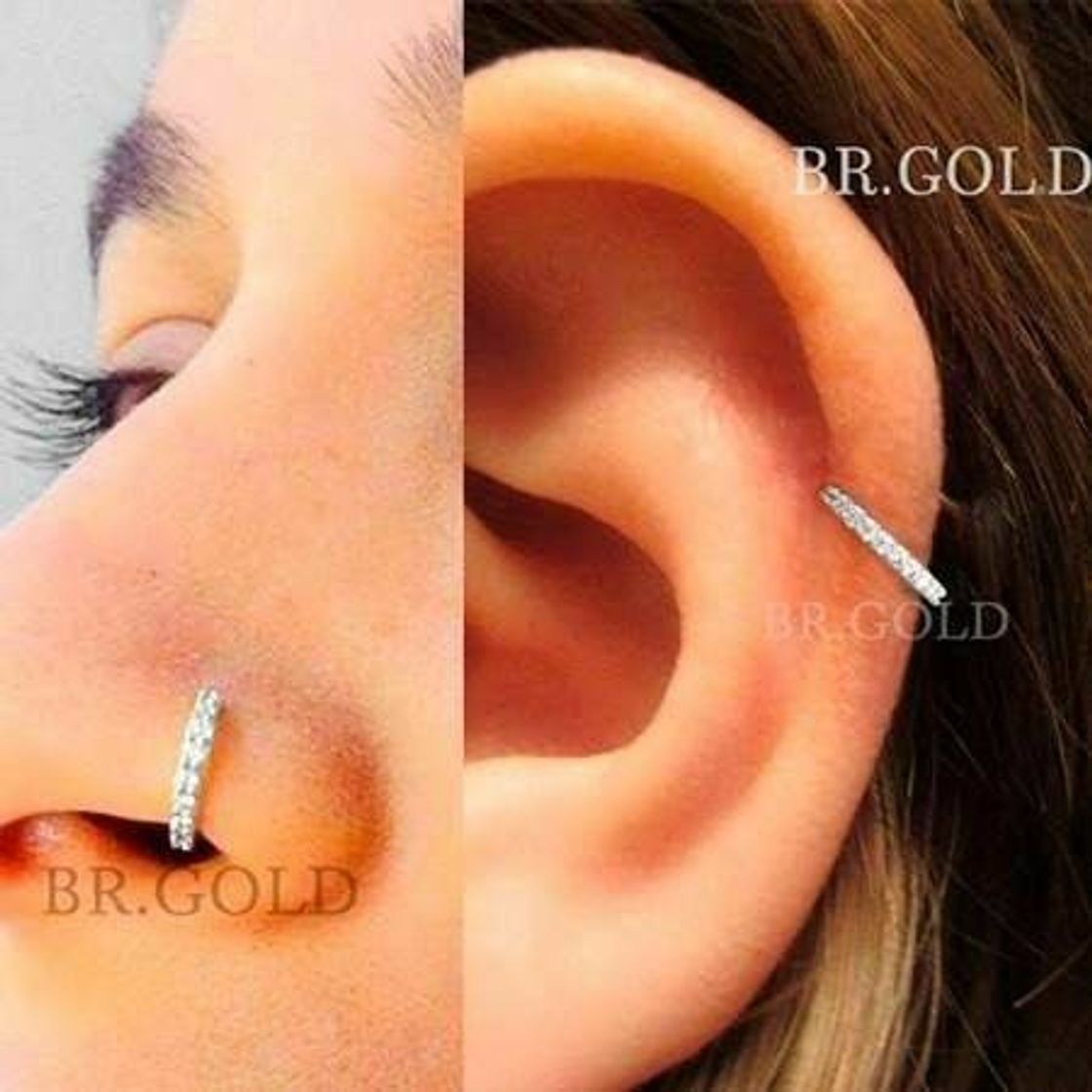 Social Piercing nariz/orelha ✨