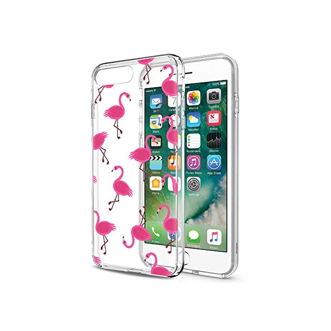 Producto Eouine Funda para iPhone 7/8 / SE 2020, Cárcasa Silicona 3D Transparente