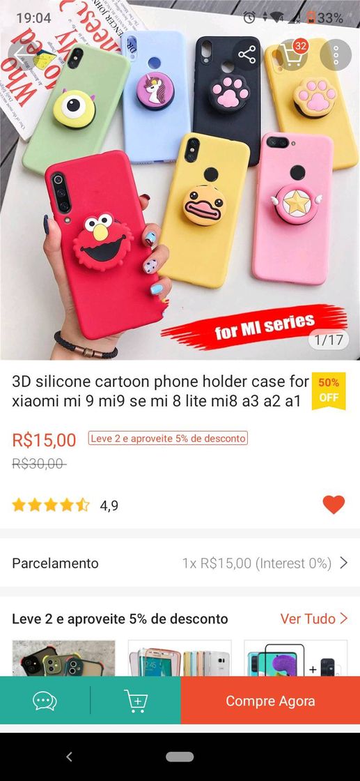 Moda Capinha para celular