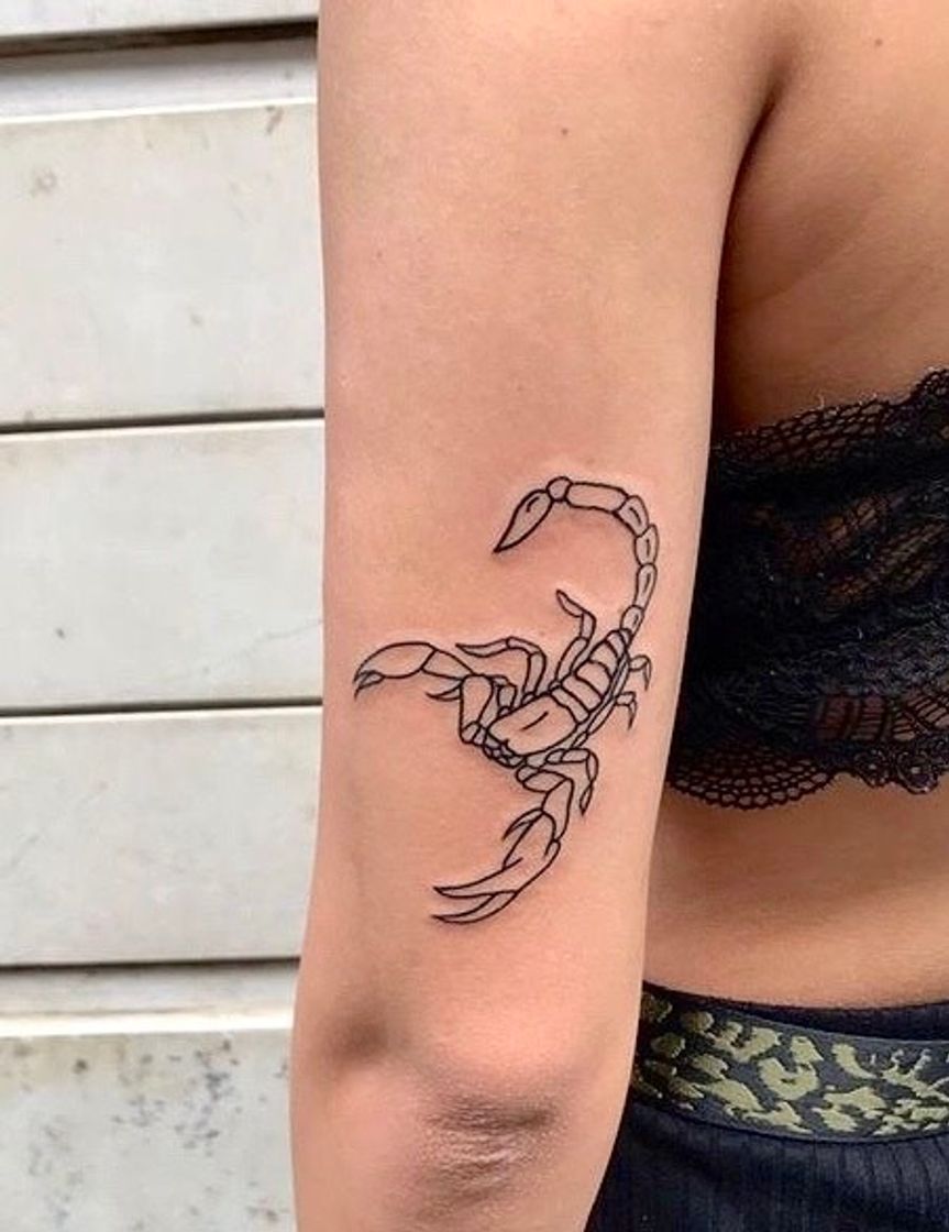 Moda Tatto Escorpião