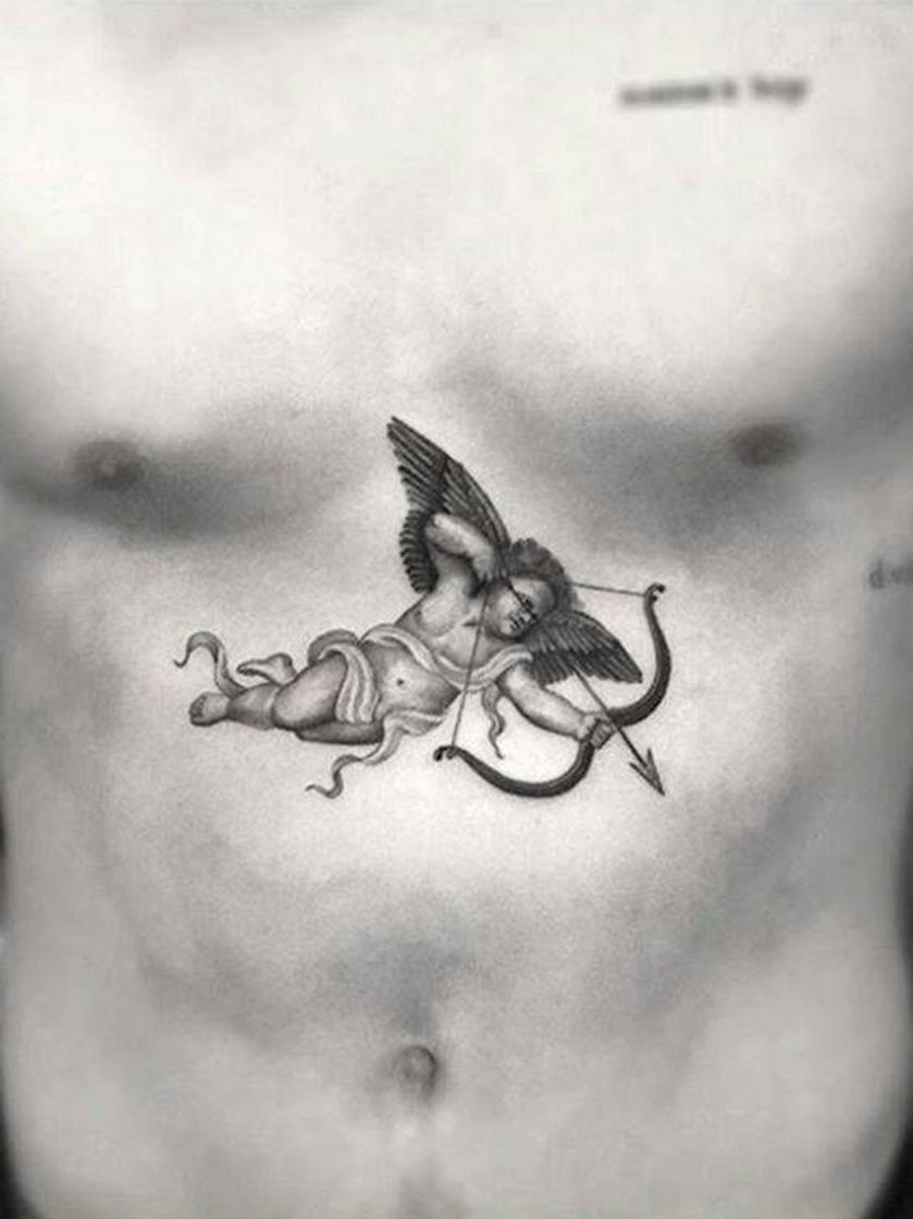 Fashion Tatuagens Aesthetic para homem: anjo / cúpido