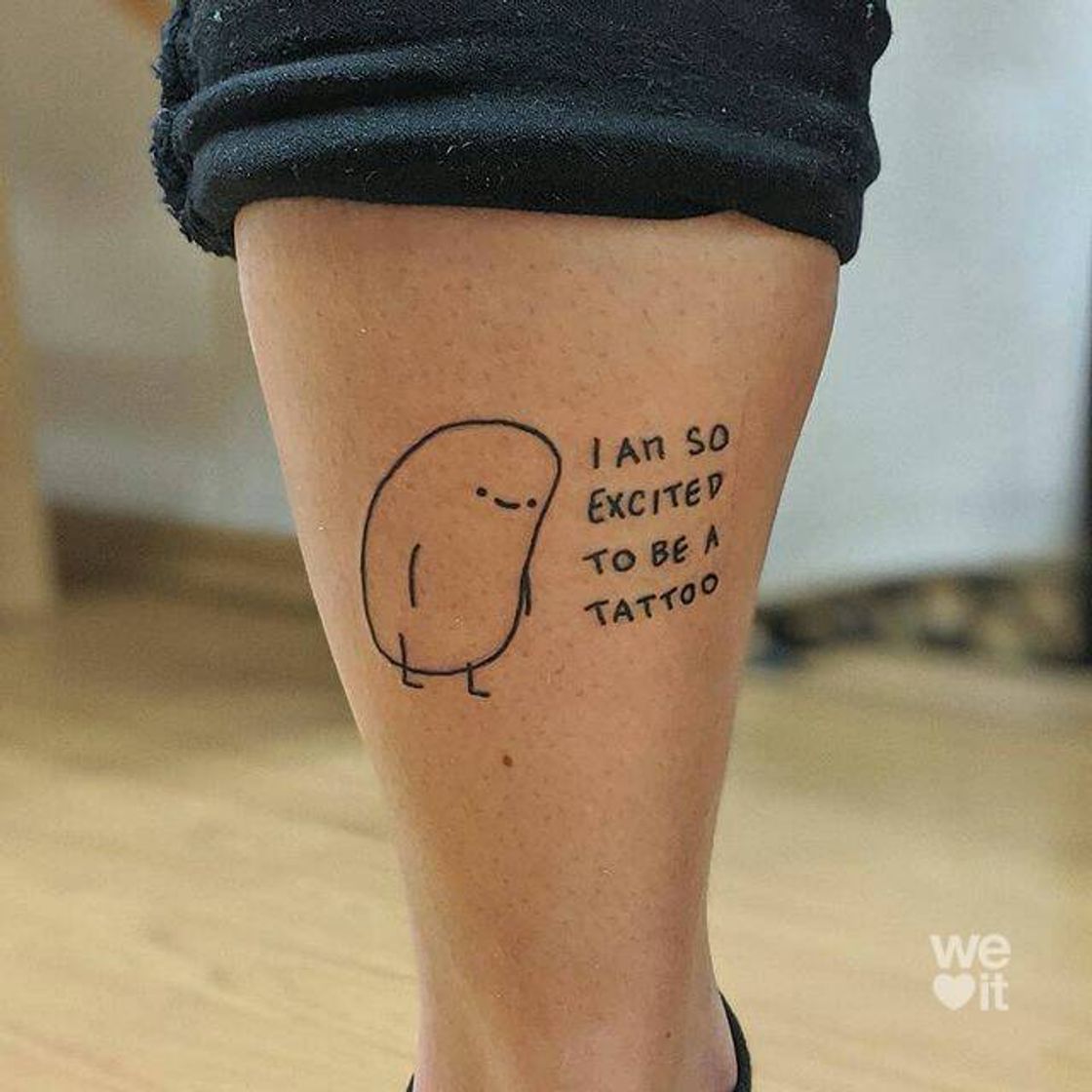Ignorant style / funny tattoo