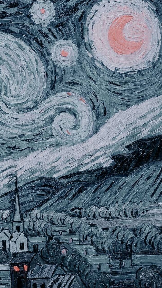 Fashion Noite estrelada wallpaper Aesthetic van gogh