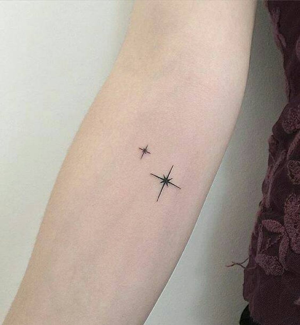 Fashion Tatuagem minimalista