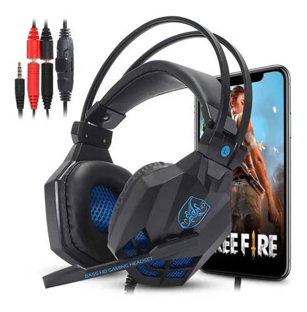 Fashion Fone Gamer Para Celular Free Fire Fortnite Pugb Discord

