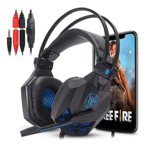 Fone Gamer Para Celular Free Fire Fortnite Pugb Discord

