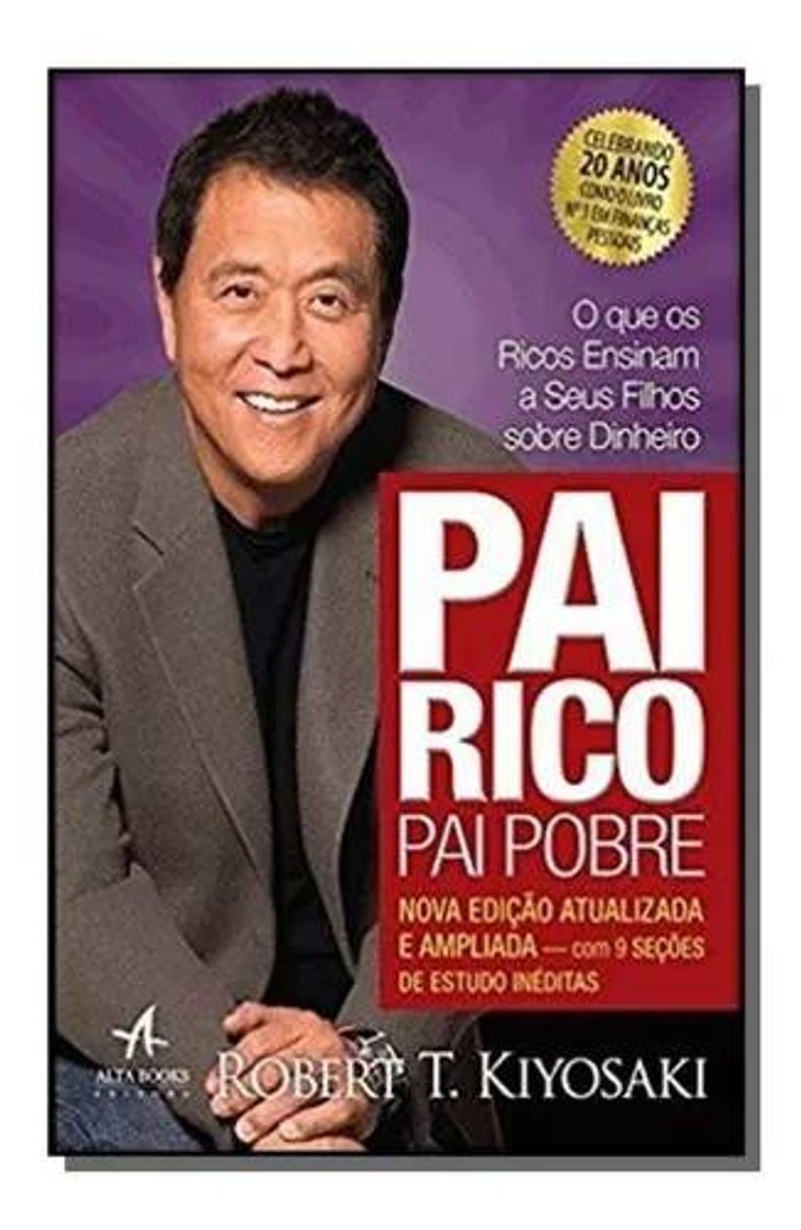 Fashion Livro - Pai Rico, Pai Pobre - Robert Kiyosaki

