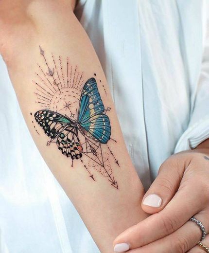 Tattoo borboleta