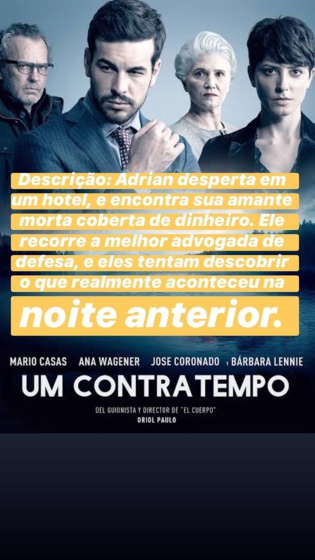 Película Contratiempo