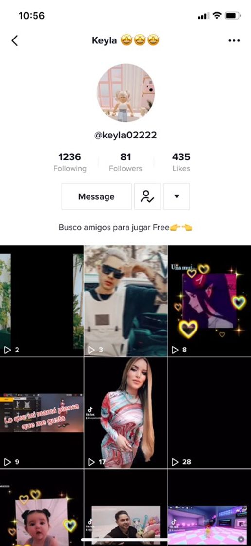 Social Si pueden seguir a esta niña hermosa de TikTok porfavor 🙌🏻