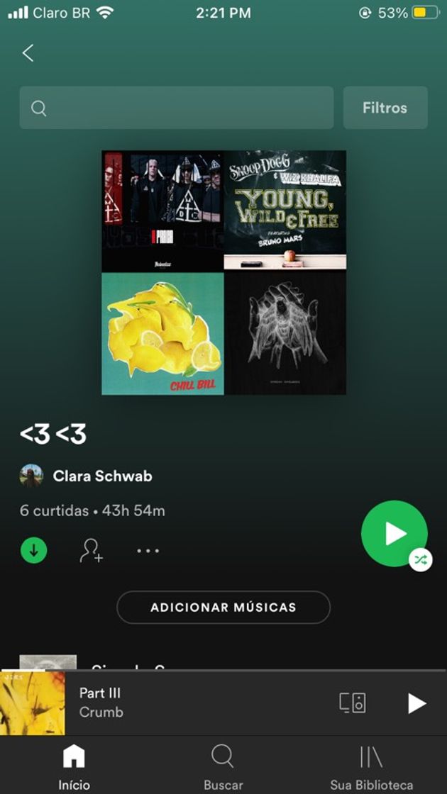 Moda musicas do spotify :)