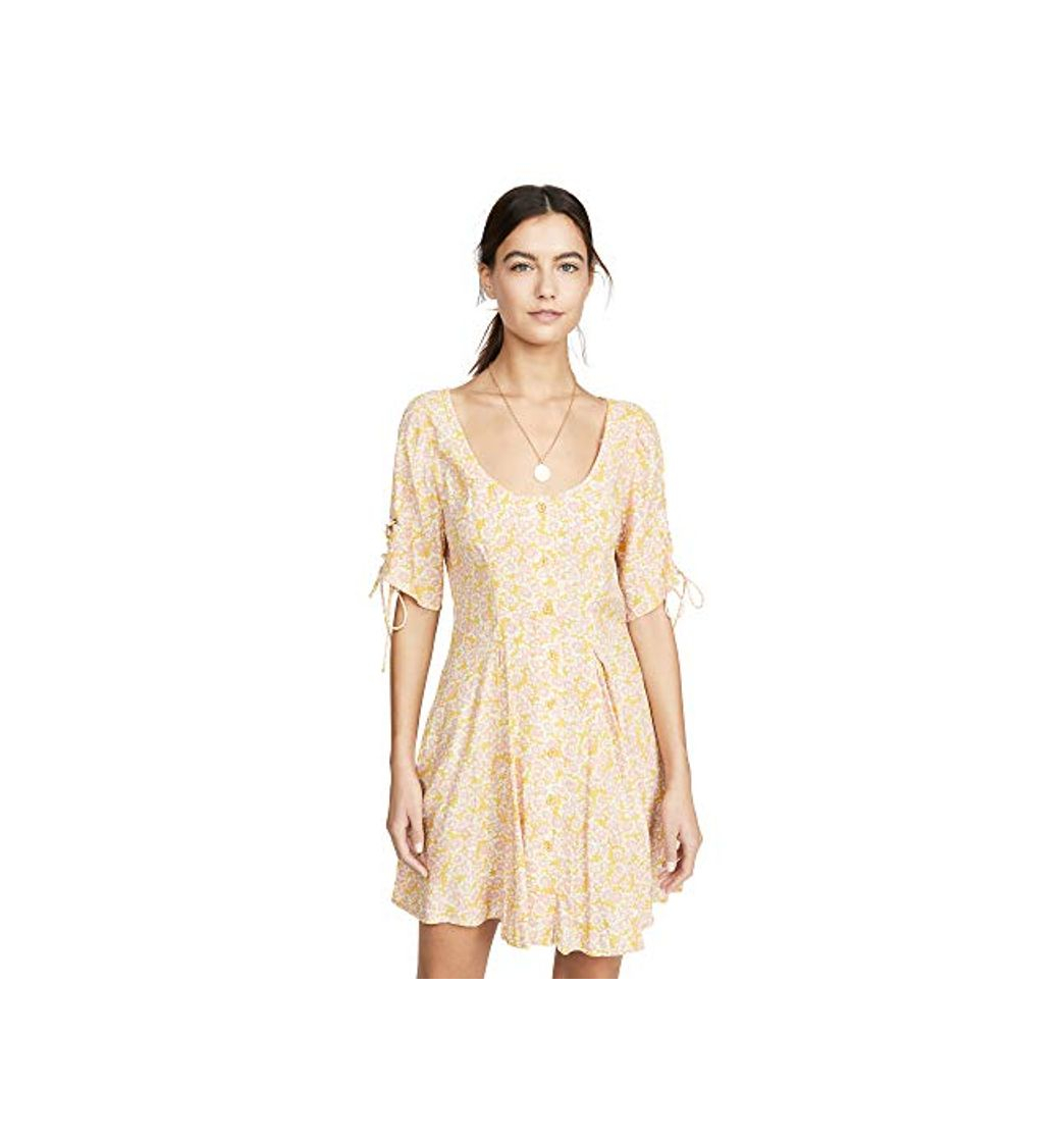 Moda Free People Mini vestido con cordones para mujer