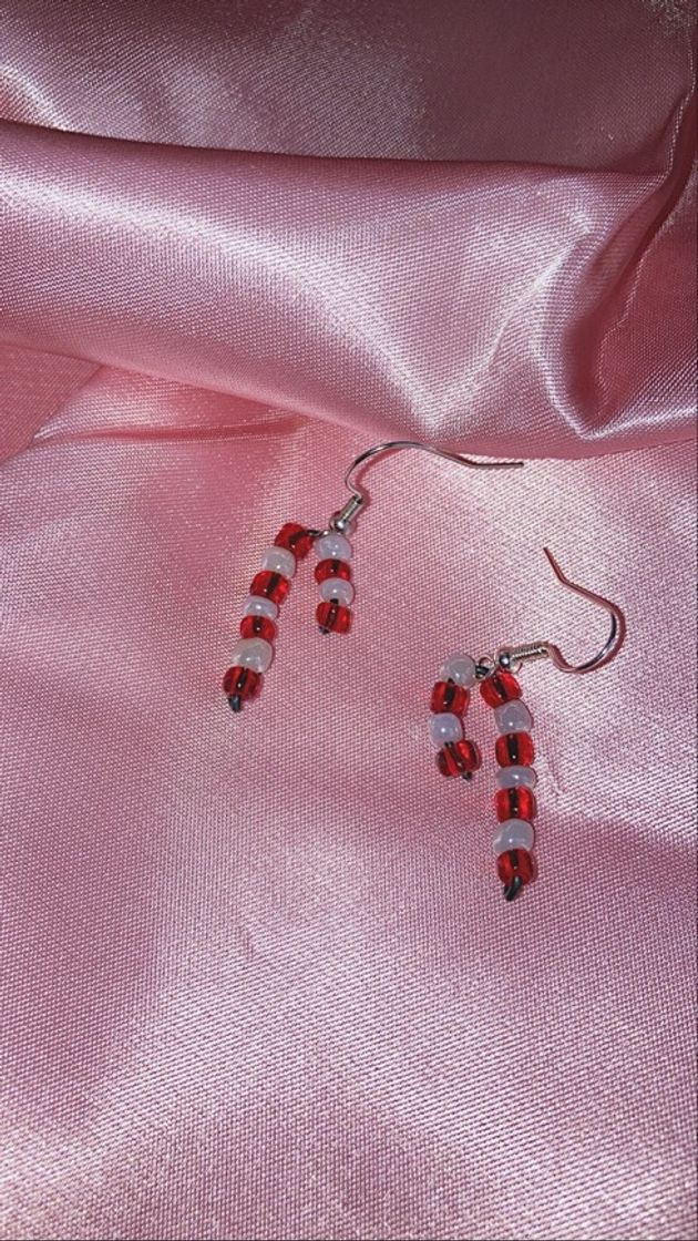 Fashion Candy cane earrings ✨made by me ✨