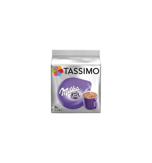 Tassimo Milka Bebida Chocolate Caliente Cápsulas - 5 Paquetes