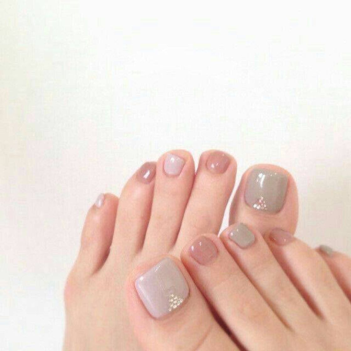 Moda Uma inspiração pra unhas dos pés