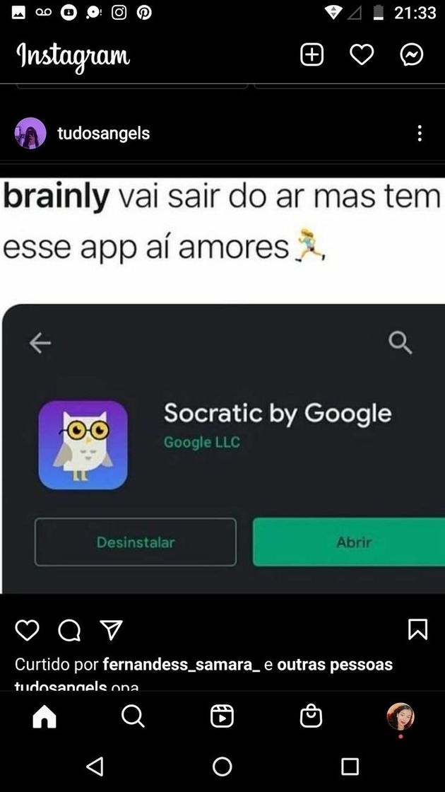 Moda Socratic by Google- app de estudos 