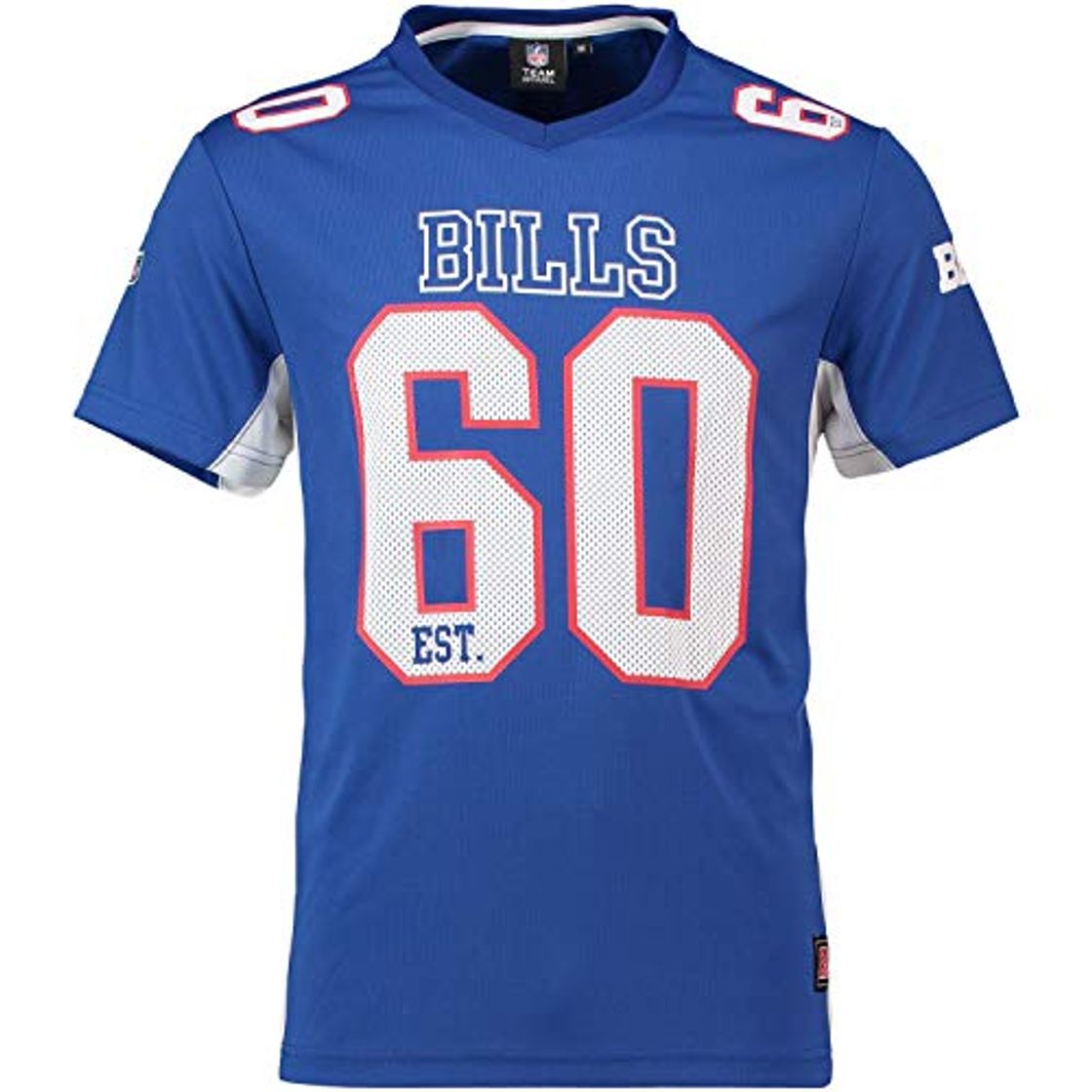 Product Majestic Athletic Buffalo Bills NFL Moro - Camiseta de punto de malla