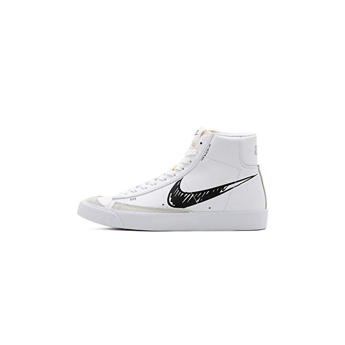 Moda Nike Blazer Mid VNTG '77, Zapatillas de básquetbol para Hombre, White