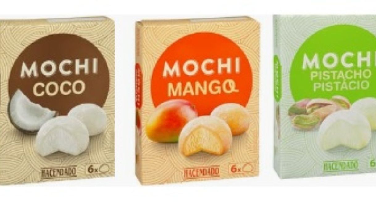 Producto Mochis Helados de Mercadona de sabor mango o coco