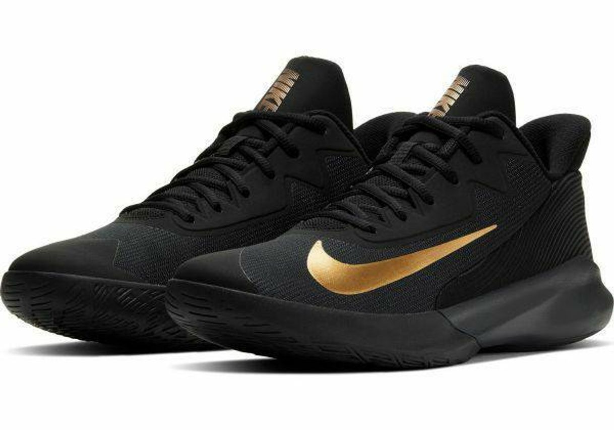 Moda Nike Precision IV (Preto e Dourado)