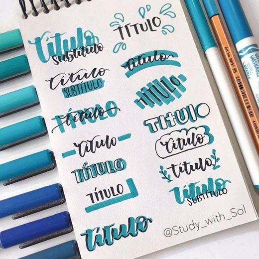 TÍTULO LETTERING