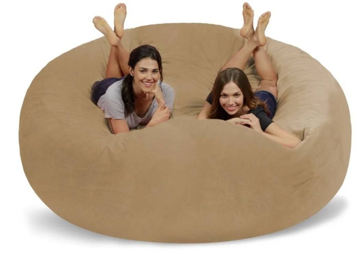 Products Puff Gigante De Suede! Sem Enchimento 140cm Diametrox50 Alt