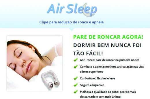 Air  Sleep - Clipe Nasal Anti Ronco