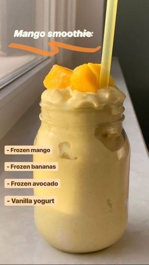 Mango smoothie 