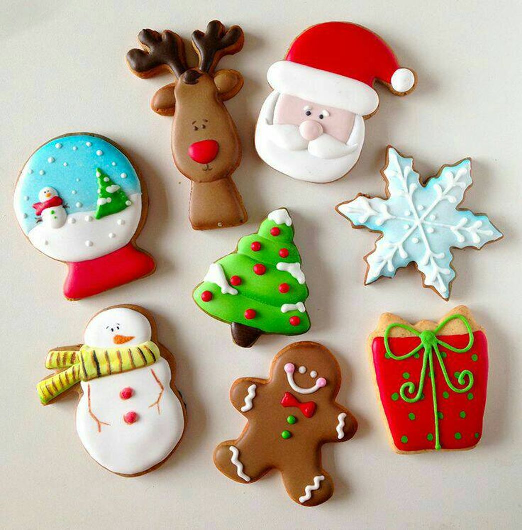 Moda Biscoitos decorados de Natal