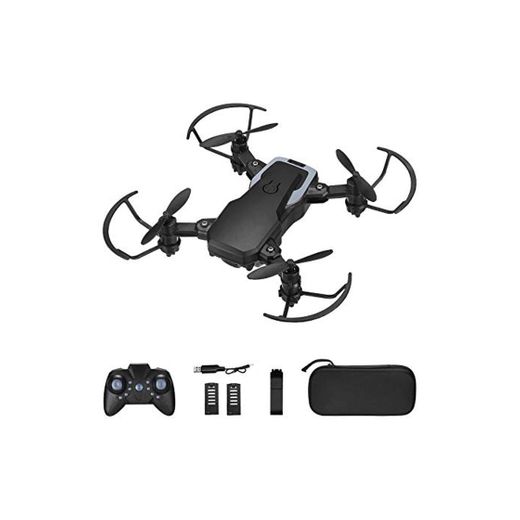 Powerextra Mini Drone con Cámara 3 x Baterías para Principiantes - Mini