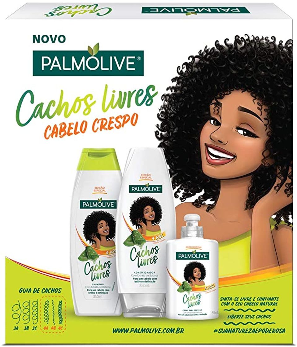 Fashion Kit da Palmolive que amo, meus cachos ficam com um brilhoo✨