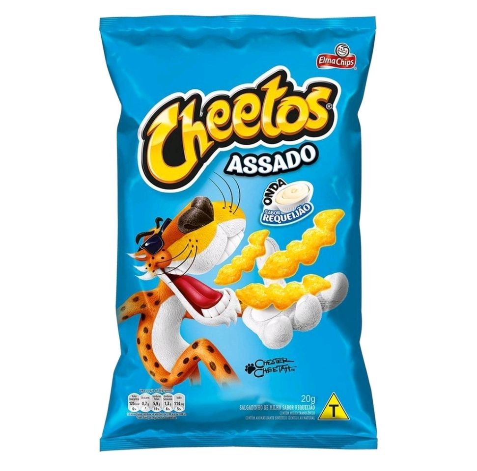 Fashion Cheetos Assado Requeijão