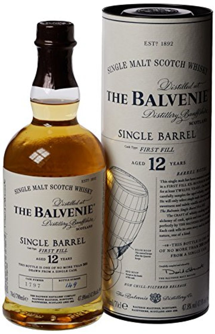 Producto Balvenie 12 years Single Barrel First Fill