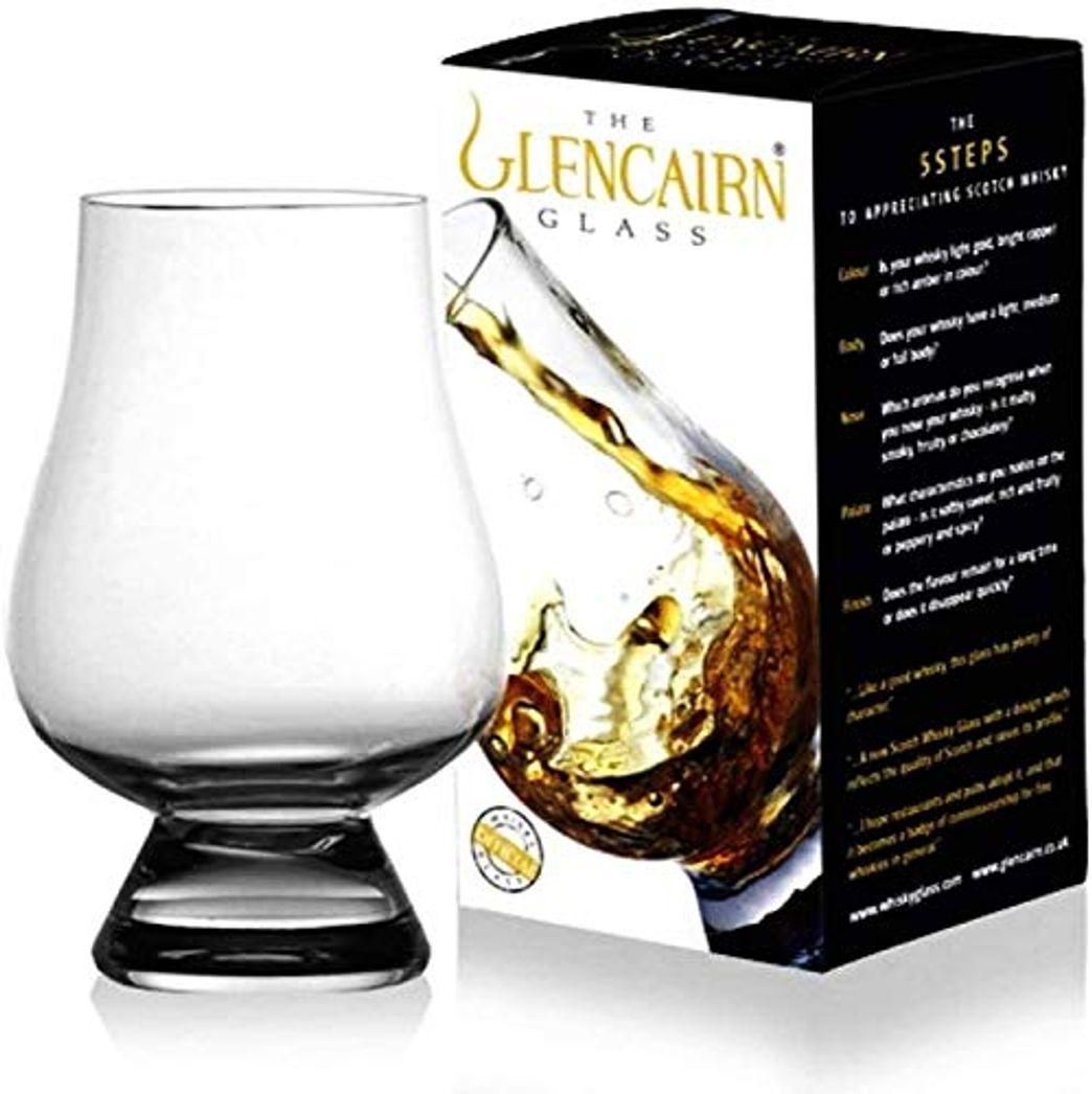 Social Glencairn Whisky Glass Nosing Tasting Whiskey 1 2 4 6 8 Made in Scotland