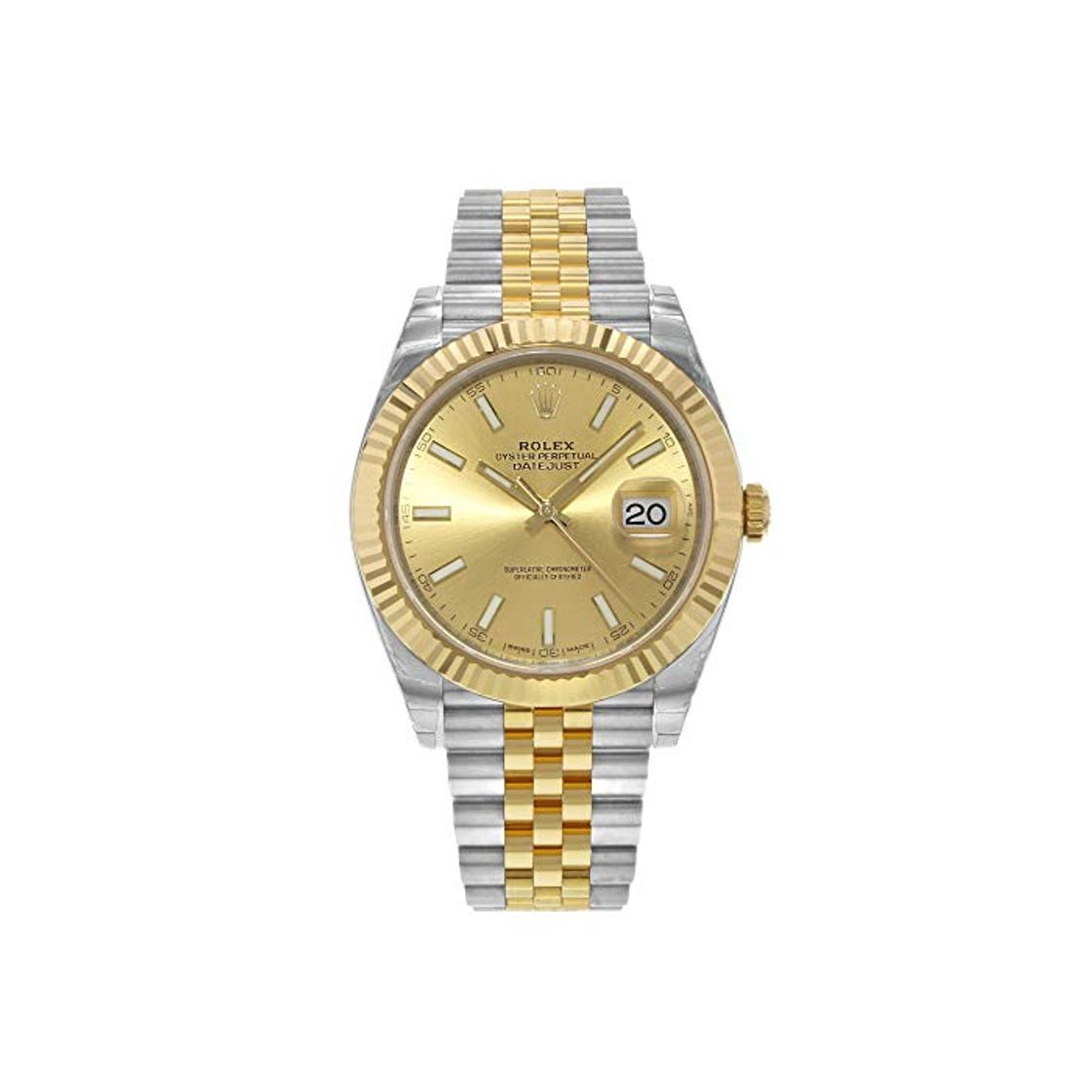 Social Rolex Oyster Perpetual Datejust Jubilee champán índice