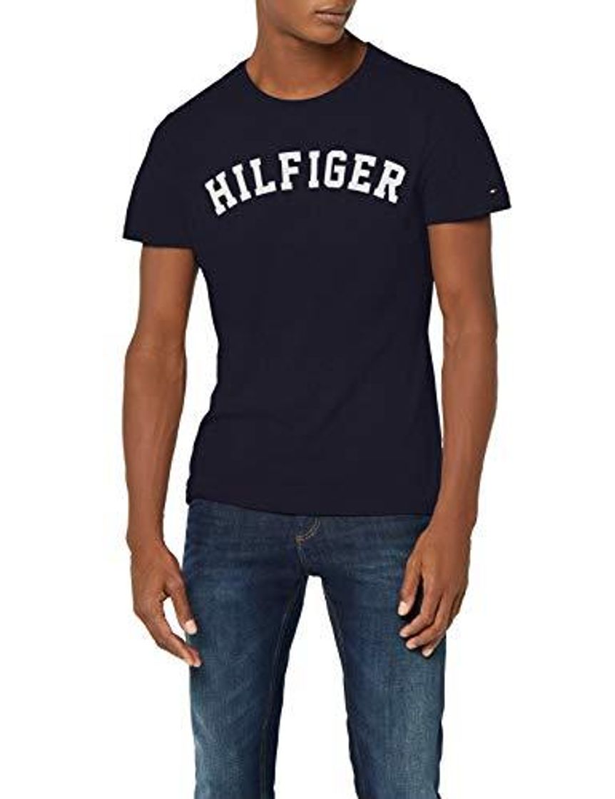 Places Tommy Hilfiger SS tee Print Top de Pijama, Azul