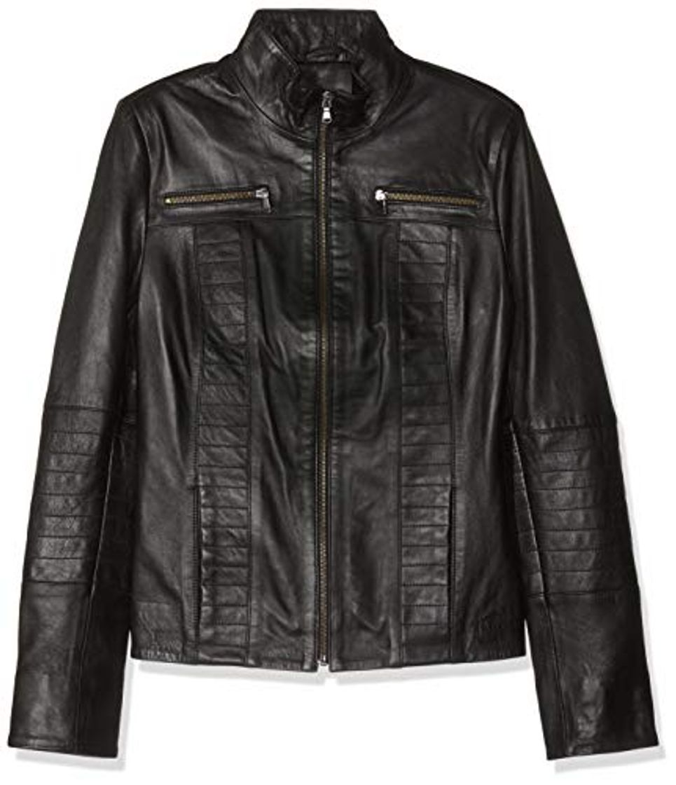 Social Giorgio Di Mare Cazadora Piel Men's Leather Jacket Azul Marino M