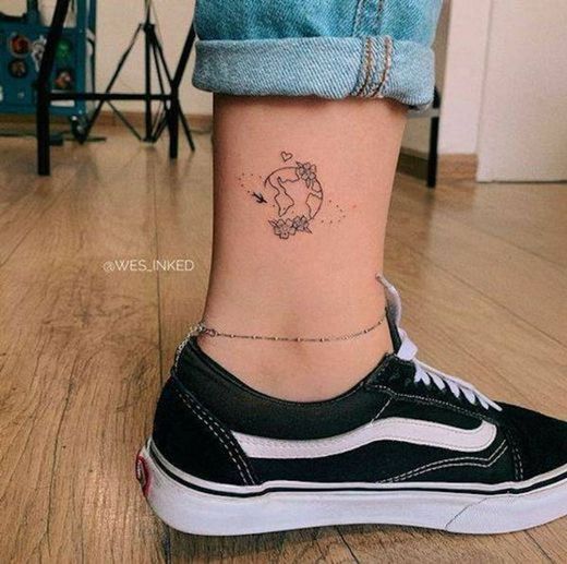 Tatto no tornozelo
